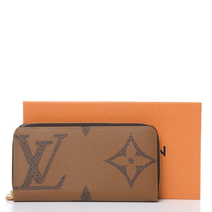 Louis Vuitton Reverse Monogram Giant Zippy Wallet 10 of 10