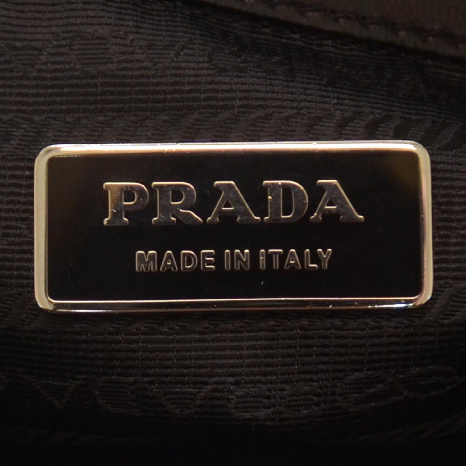 Prada Nappa Gaufre Tote Nero Black 6 of 7