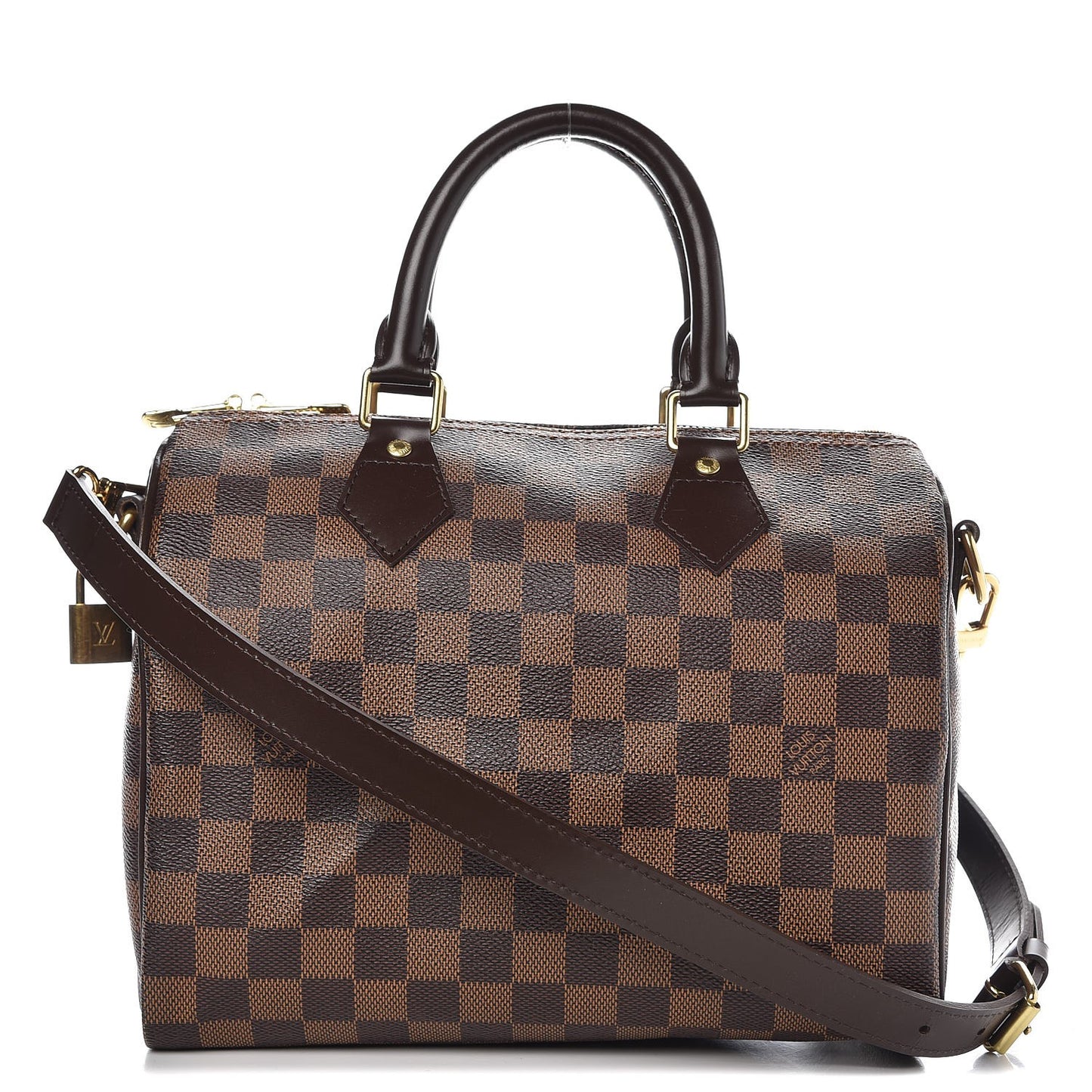 Damier Ebene Speedy Bandouliere 25