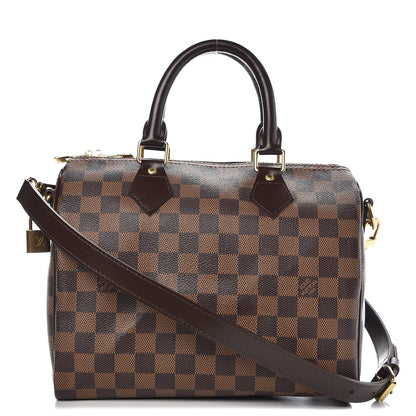 Louis Vuitton Damier Ebene Speedy Bandouliere 25 1 of 8