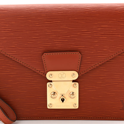 Louis Vuitton Epi Pochette Sellier Dragonne Kenyan Fawn 7 of 11