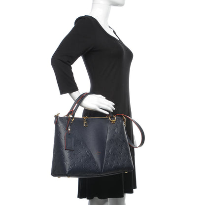 Louis Vuitton Empreinte V Tote MM Marine Rouge 3 of 12