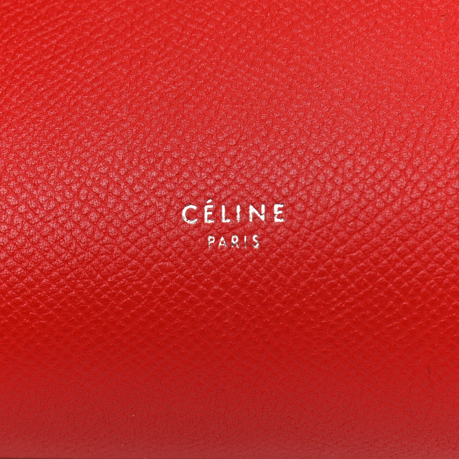 Celine Baby Grained Calfskin Micro Belt Bag Coquelicot 6 of 13