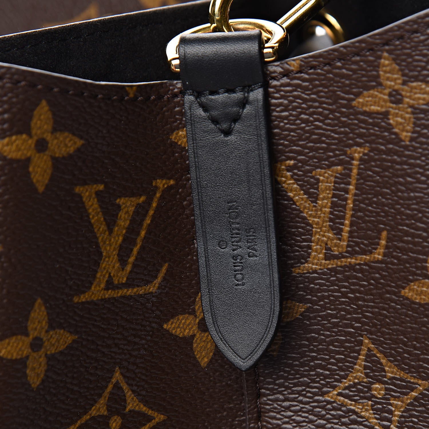 Louis Vuitton Monogram Neonoe MM Black 6 of 10