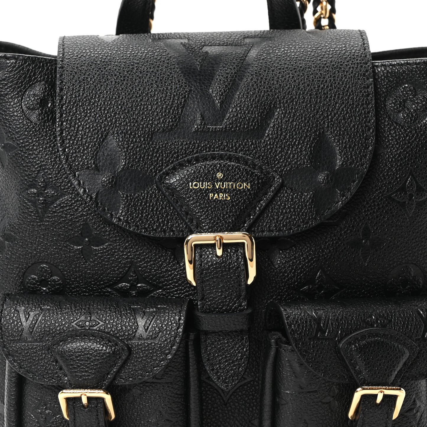 Empreinte Monogram Backup Backpack Black