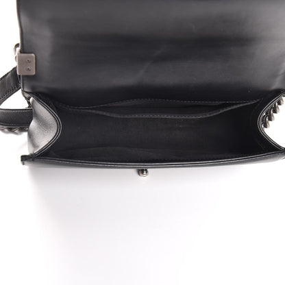 Chanel Lambskin Quilted Medium Boy Flap Black 5 of 8