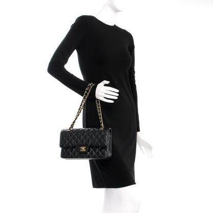 Chanel Caviar Quilted Medium Double Flap Black 3 of 9