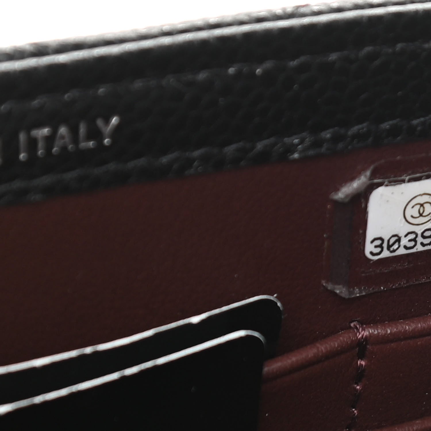 Chanel Caviar Quilted Classic Phone Holder Black 8 of 14