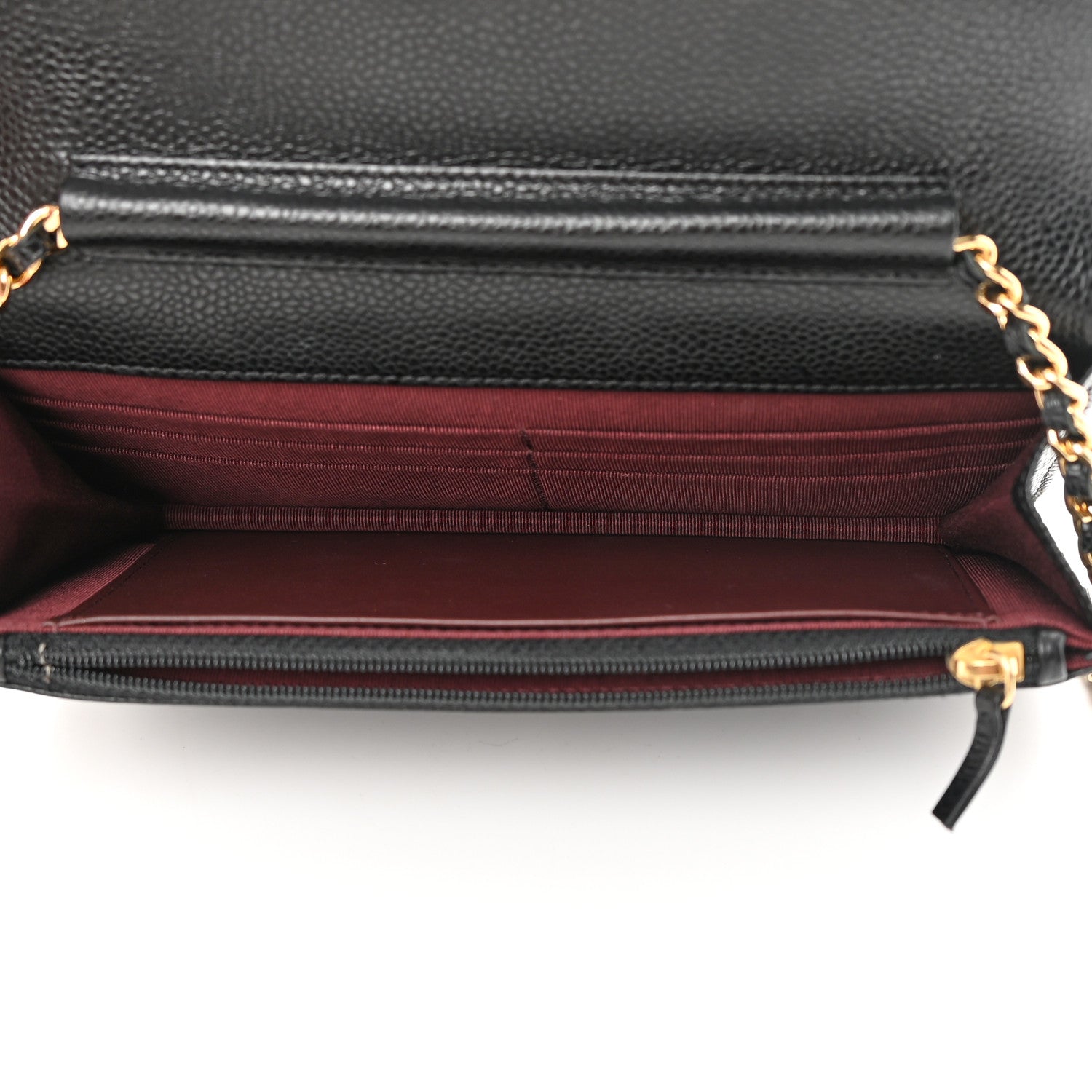 Chanel Caviar Quilted Wallet on Chain WOC Black 5 of 13