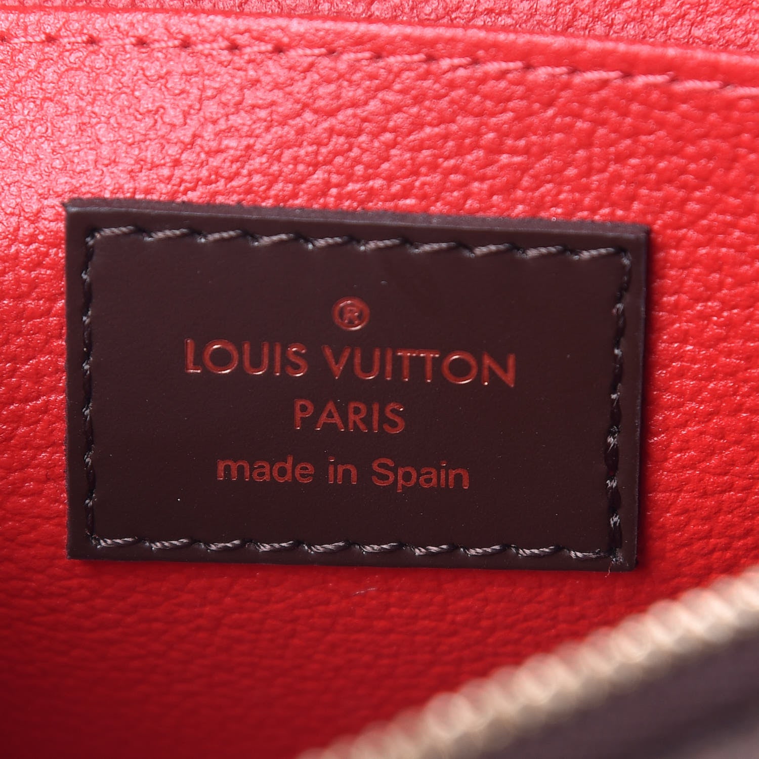 Louis Vuitton Damier Ebene Cosmetic Pouch 5 of 6