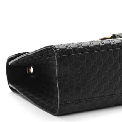 Gucci Microguccissima Medium Emily Chain Shoulder Bag Black 9 of 11
