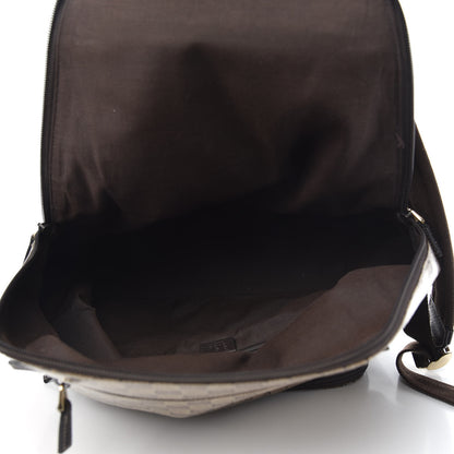 Gucci Crystal Monogram Backpack Dark Brown 5 of 13