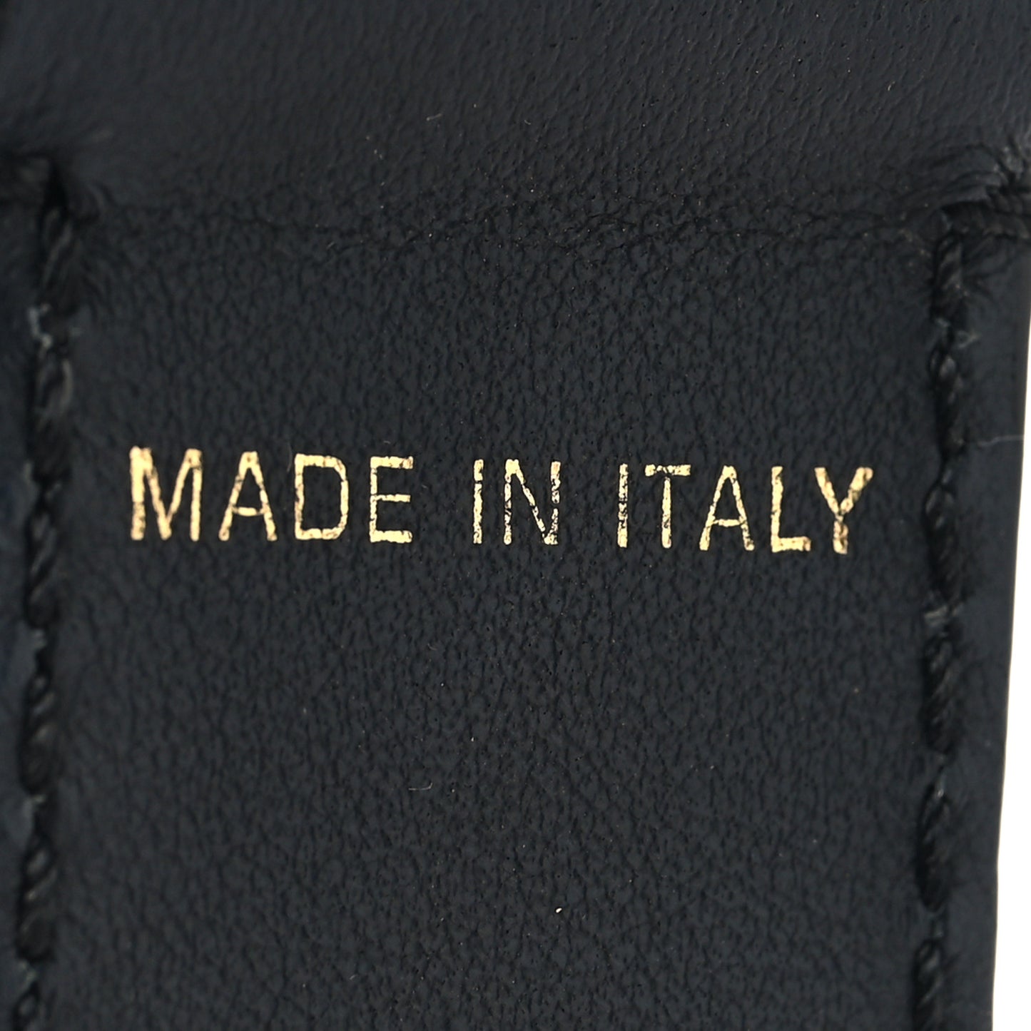 Canvas Embroidered Adjustable Shoulder Strap Black