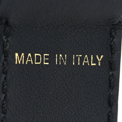 Christian Dior Canvas Embroidered Adjustable Shoulder Strap Black 5 of 6