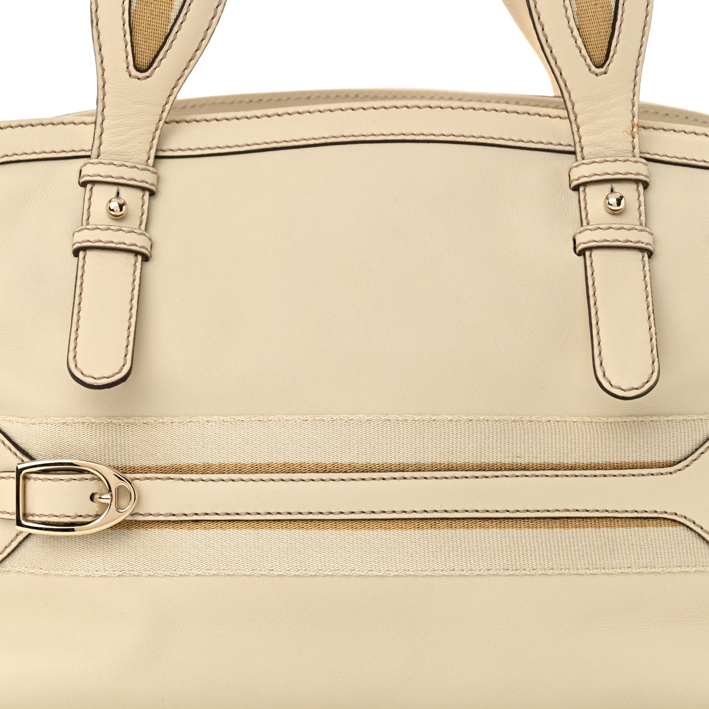 Calfskin Shoulder Bag Ivory