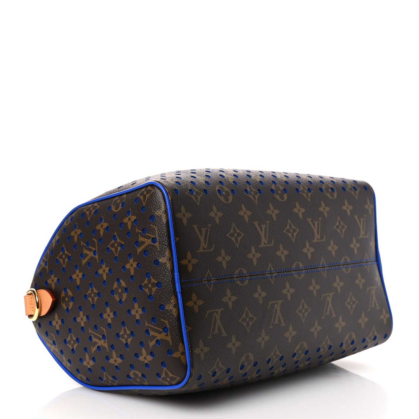 Monogram Perforated Speedy 30 Fuchsia