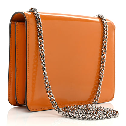 Gucci Shade Lux Calfskin Small Interlocking G Shoulder Bag Orange 3 of 10