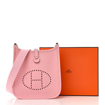 Hermes Taurillon Clemence Evelyne TPM Rose Sakura 11 of 11