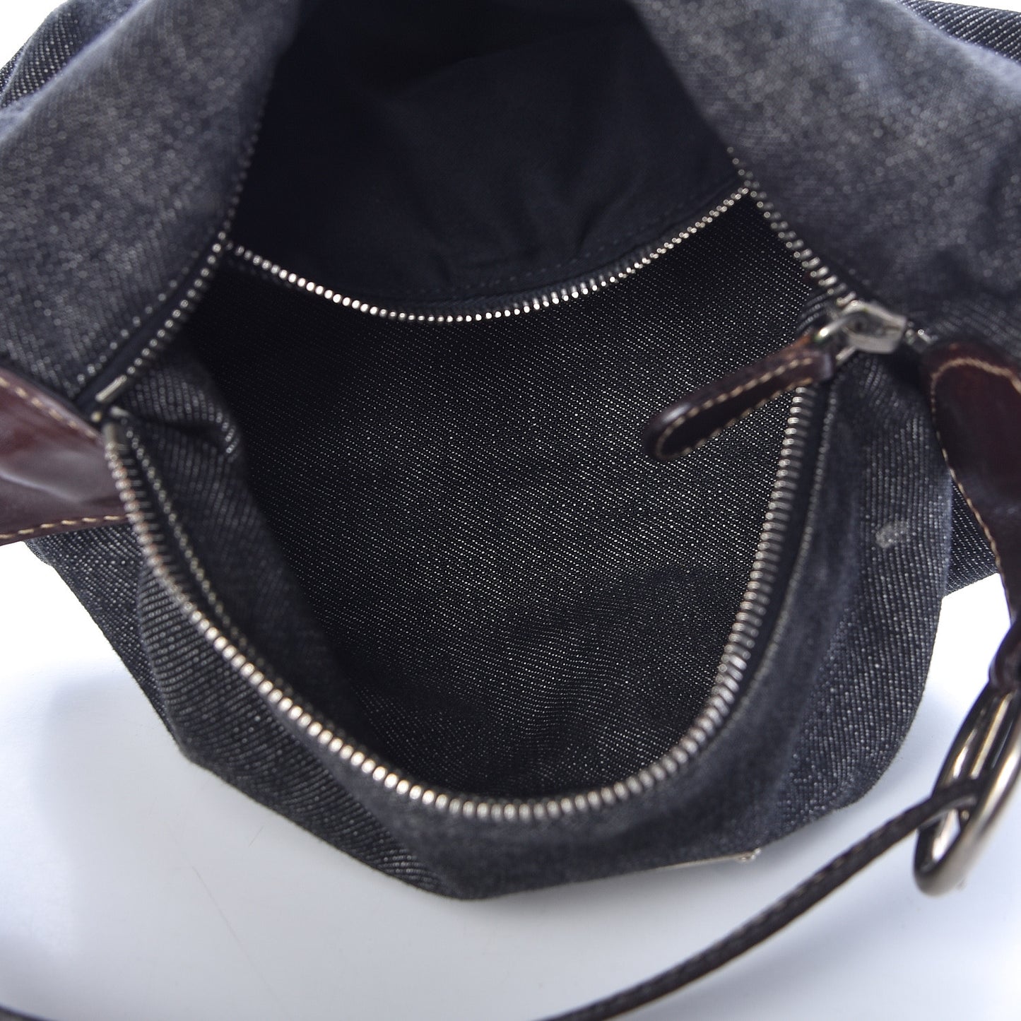 Denim Shoulder Bag Blue