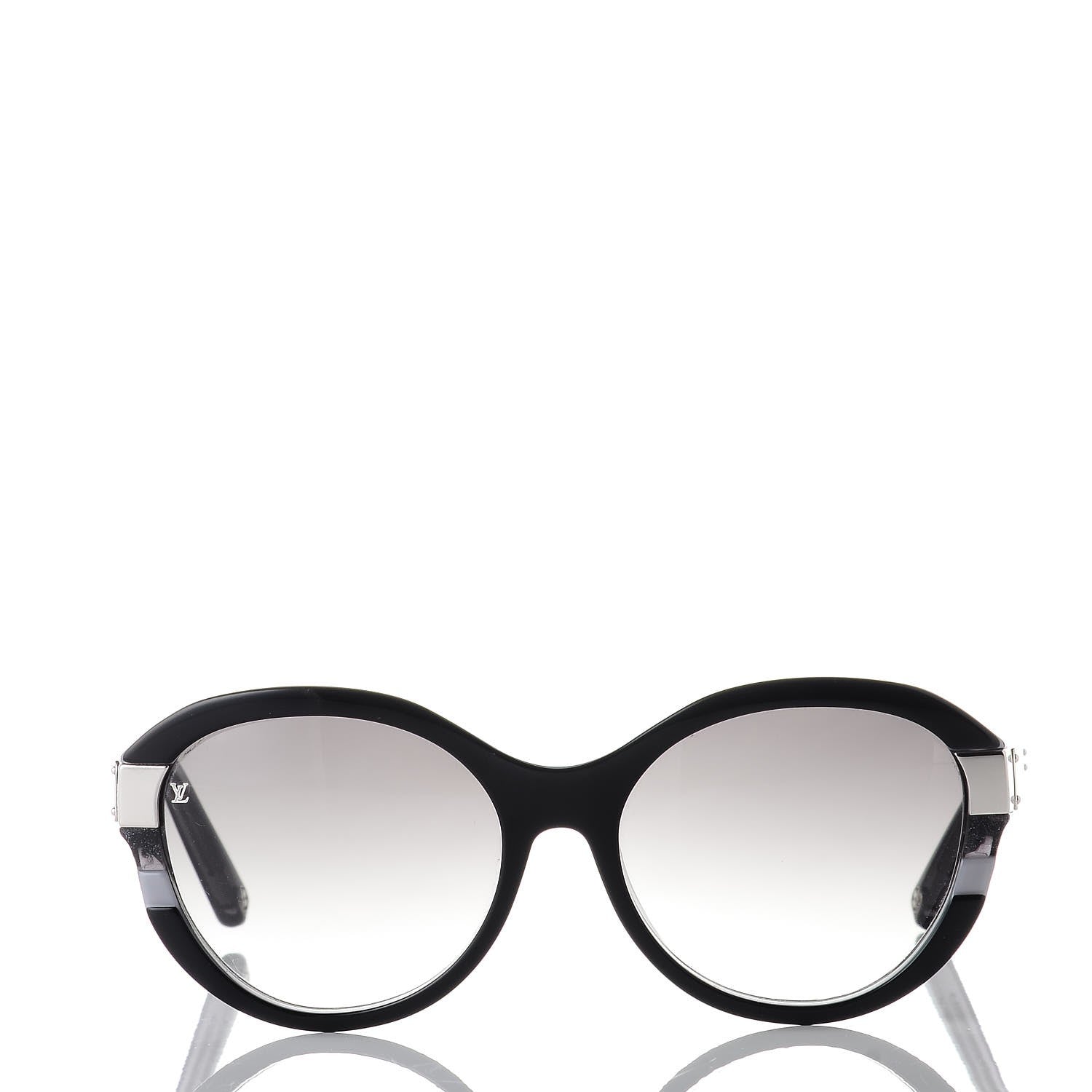 Louis Vuitton Acetate Petit Soupcon Cat Eye Sunglasses Z0489W Black 2 of 7