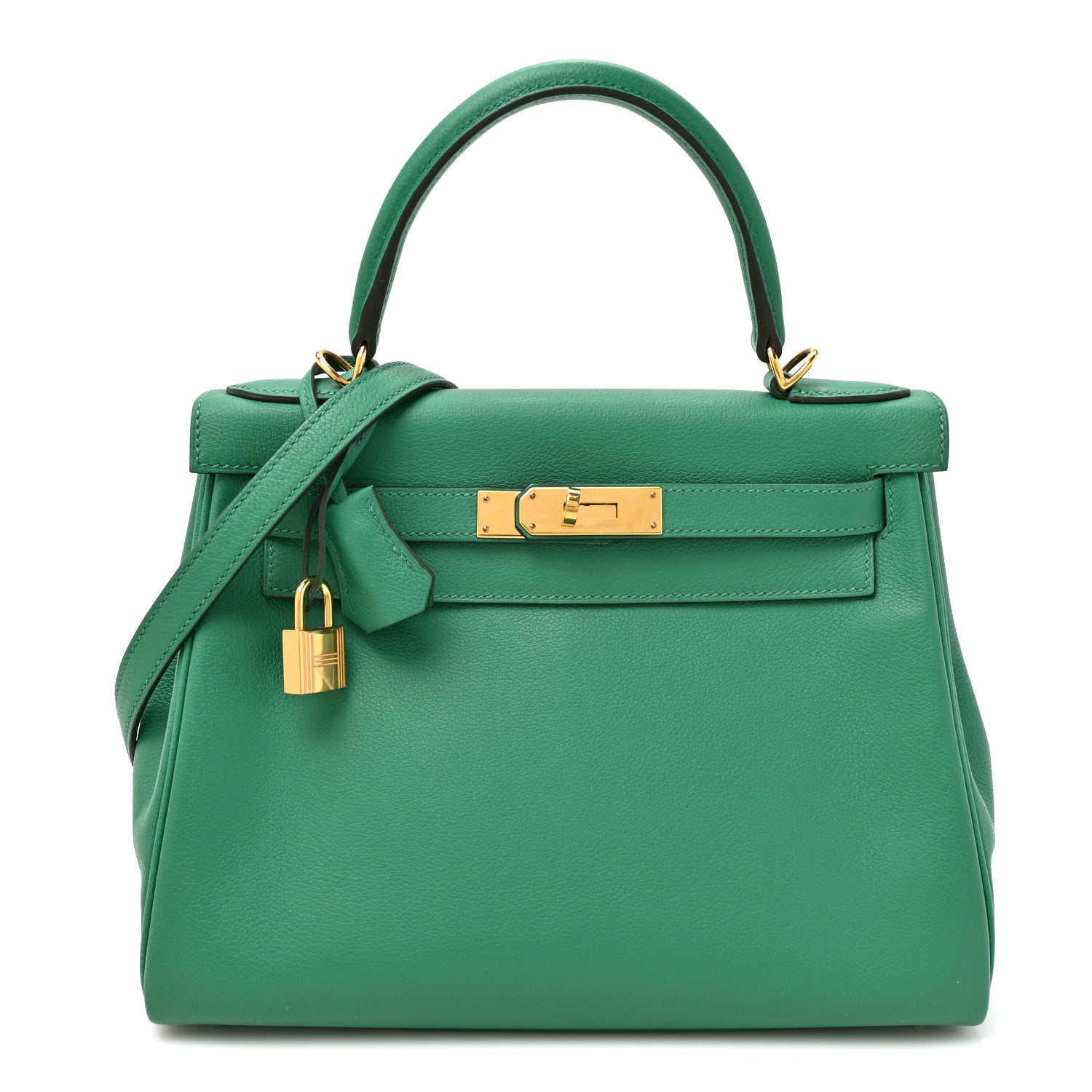 Hermes Swift Kelly Retourne 28 Vert Vertigo 1 of 12