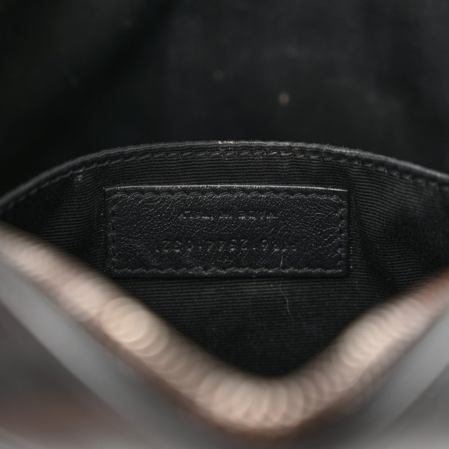 Calfskin Matelasse Monogram Lou Camera Bag Black