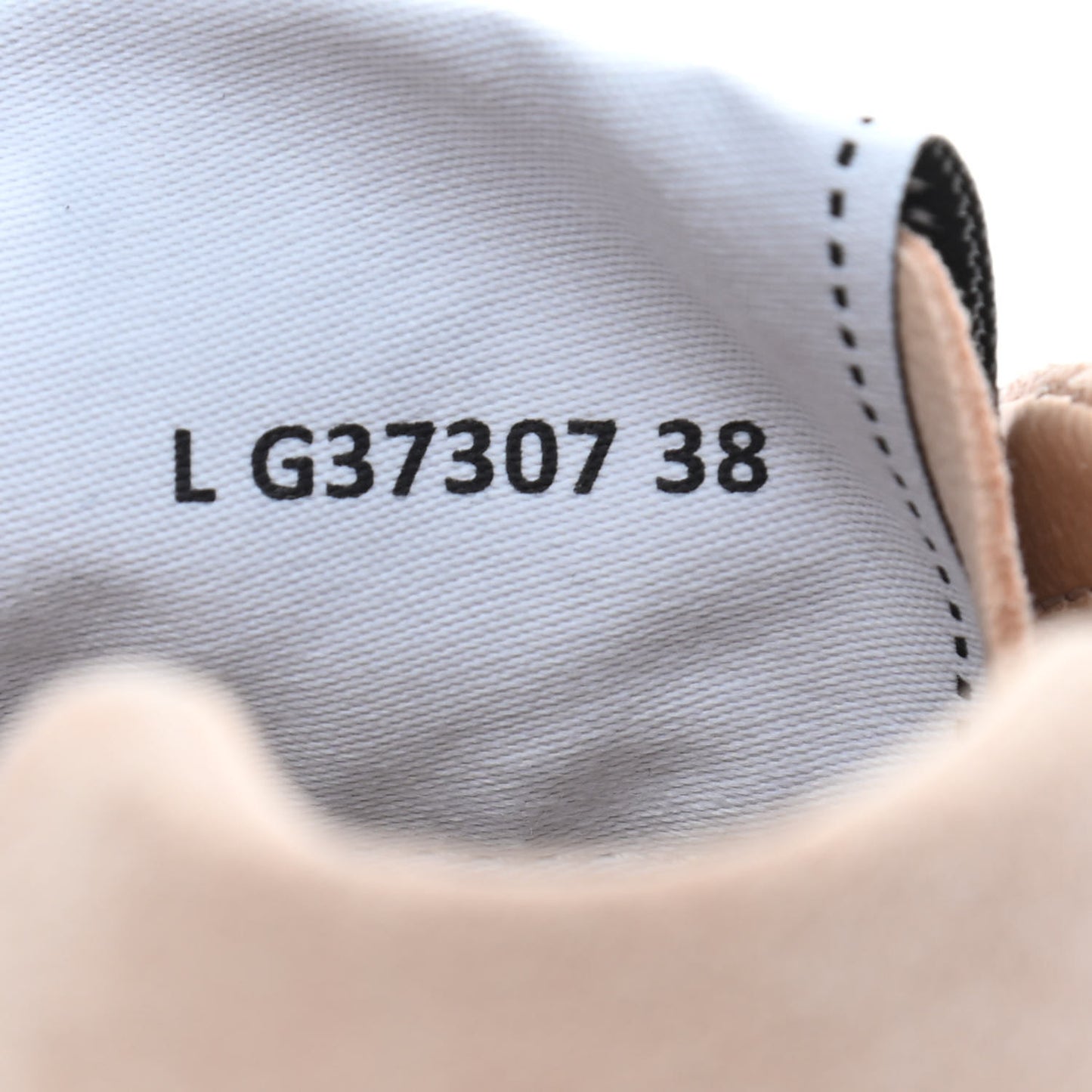 Suede Goatskin CC Sneakers 38 Light Pink