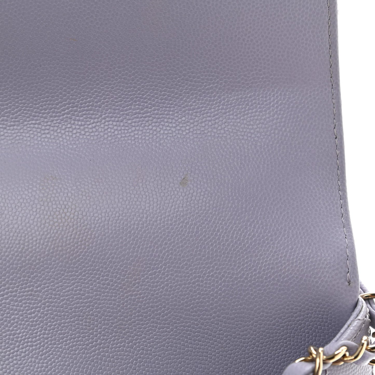 Caviar Quilted Small Coco Handle Flap Light Purple