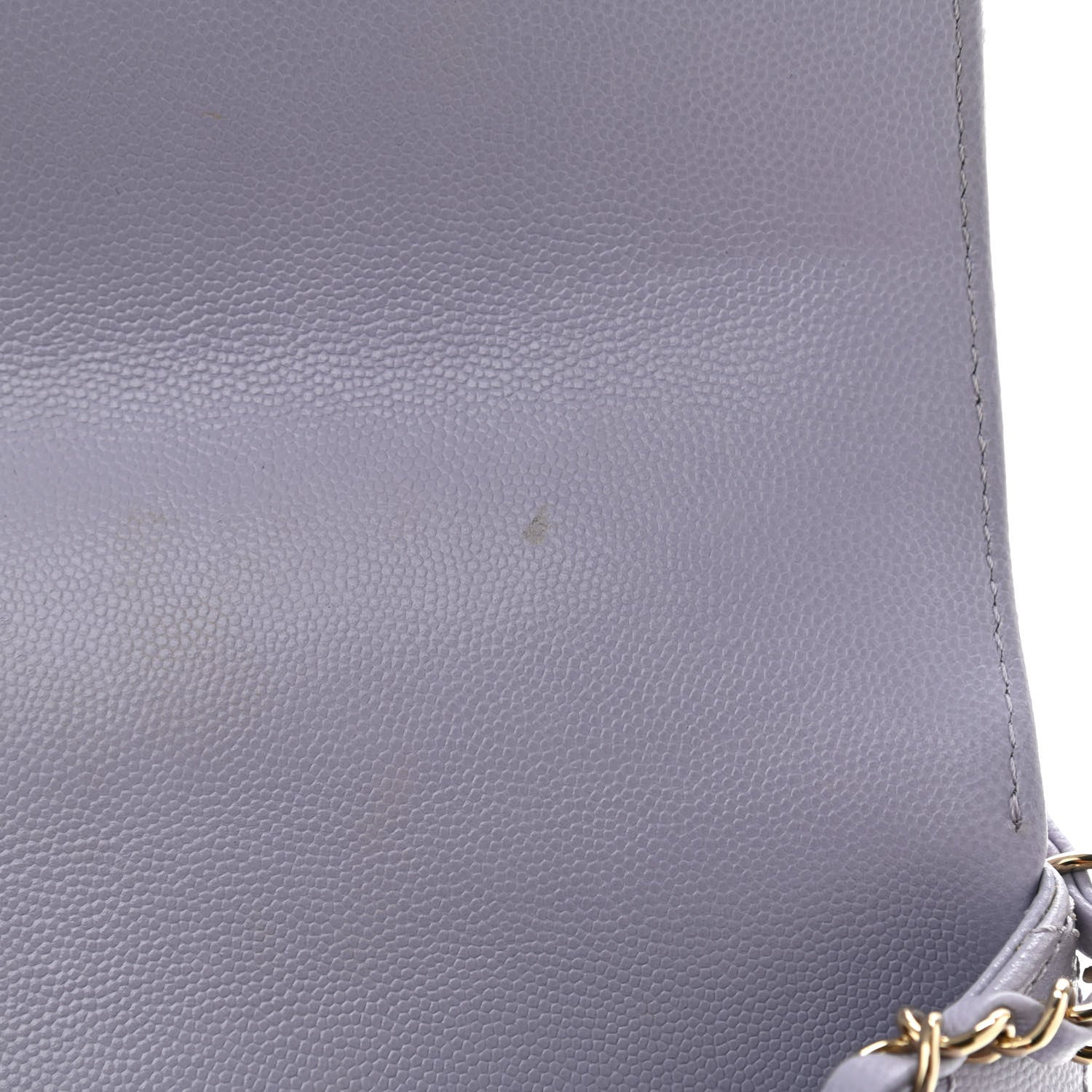 Chanel Caviar Quilted Small Coco Handle Flap Light Purple 11 of 12