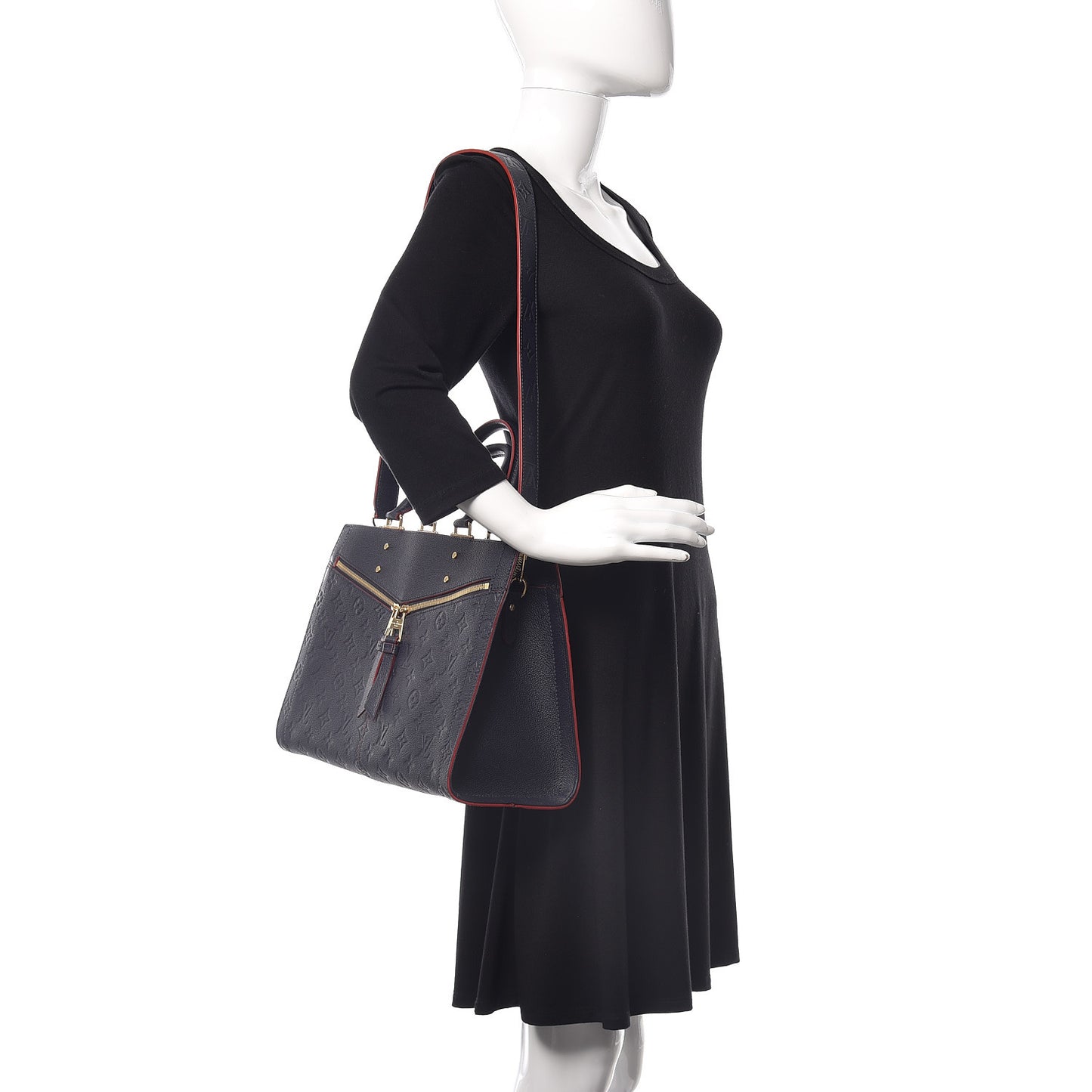Empreinte Sully MM Marine Rouge