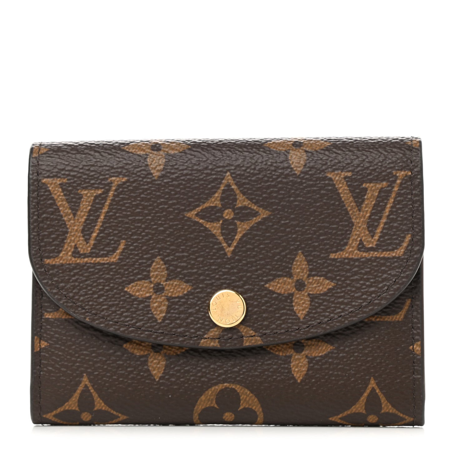 Monogram Rosalie Coin Purse Fuchsia