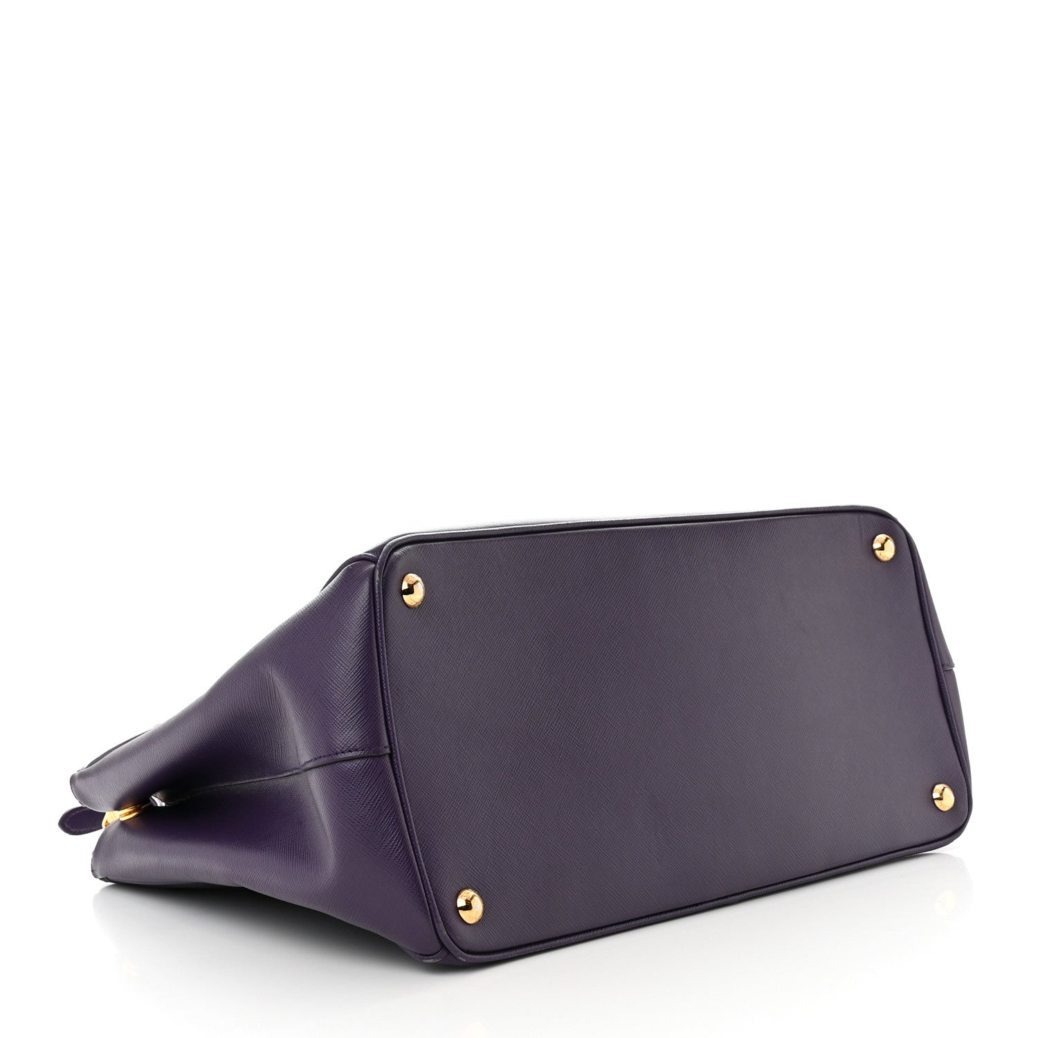 Prada Saffiano Medium Galleria Double Zip Tote Viola 4 of 9