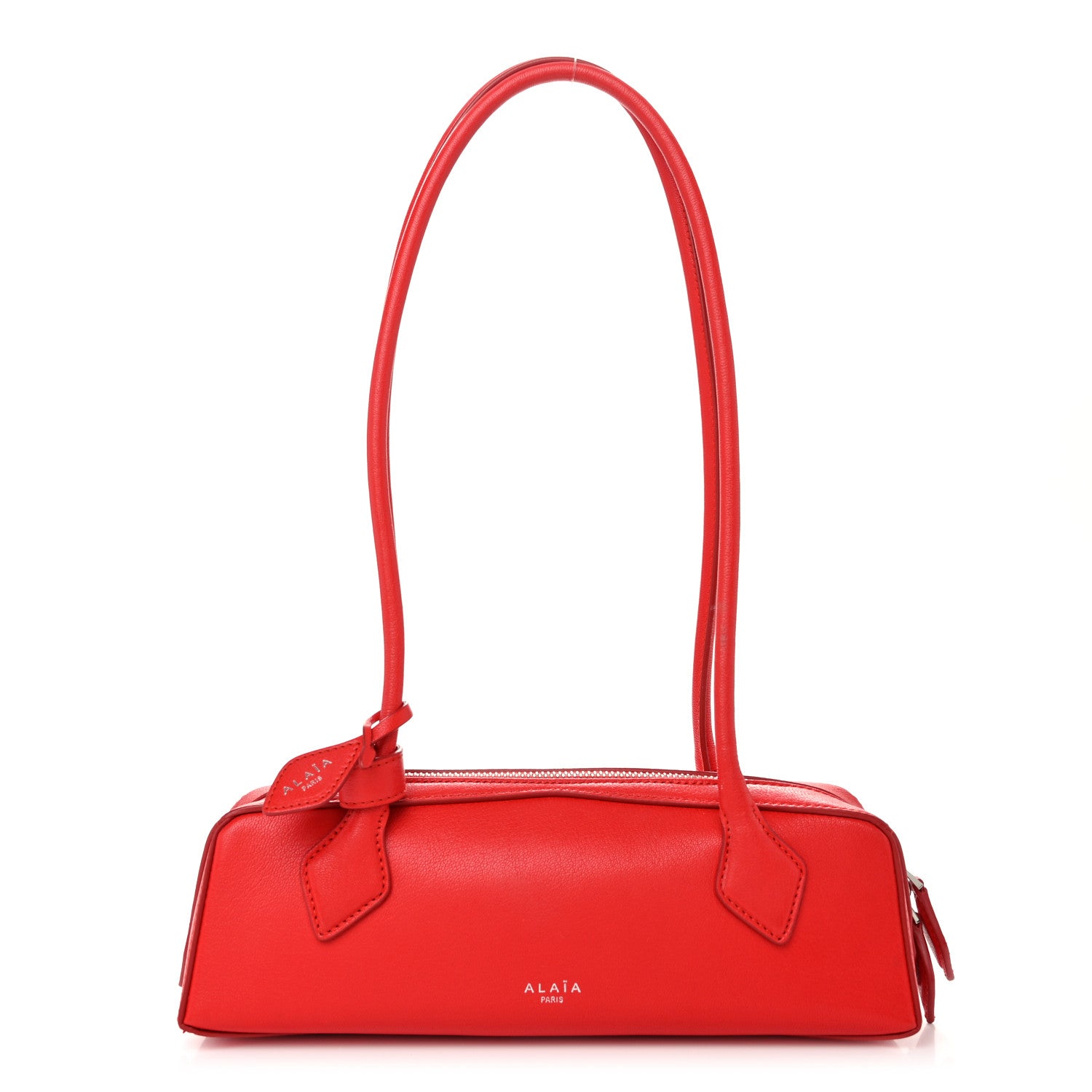 Alaia Goatskin Small Le Teckel Bag Rouge 1 of 12