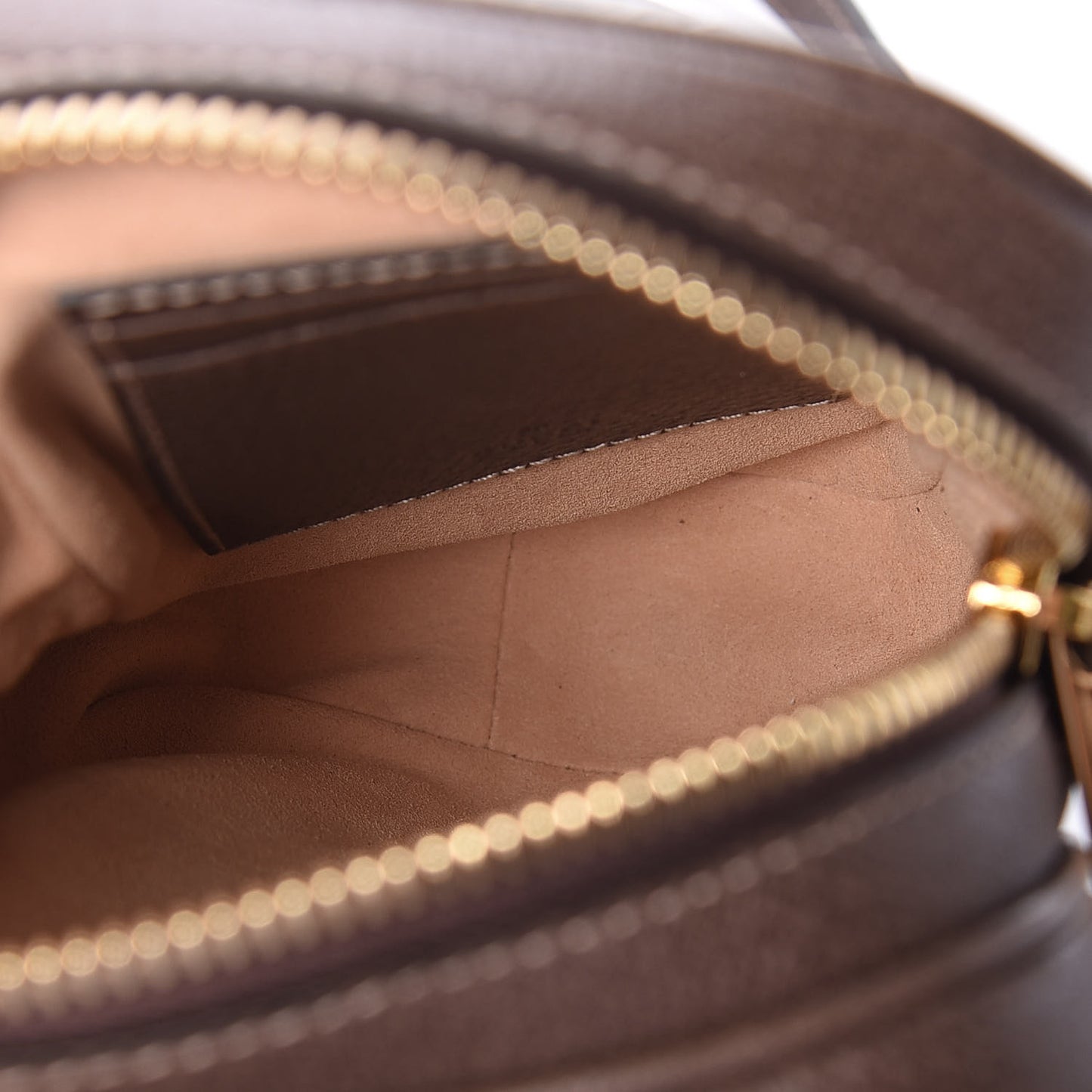 GG Supreme Monogram Web Mini Ophidia Double Zip Crossbody Bag Beige New Acero