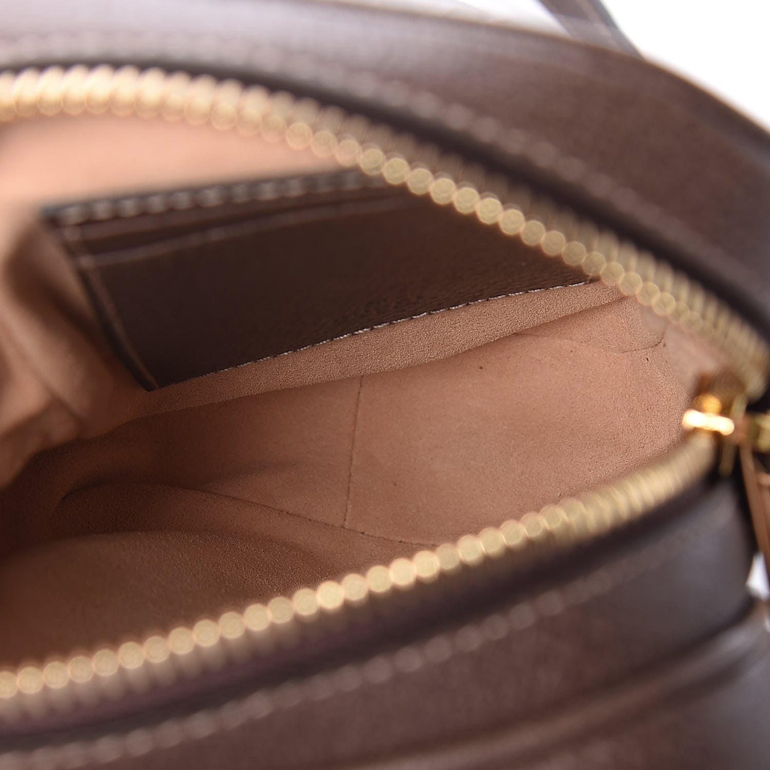Gucci GG Supreme Monogram Web Mini Ophidia Double Zip Crossbody Bag Beige New Acero 5 of 10