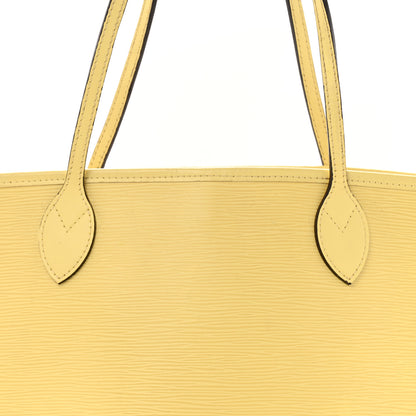 Louis Vuitton Epi Neverfull MM Vanilla 7 of 14