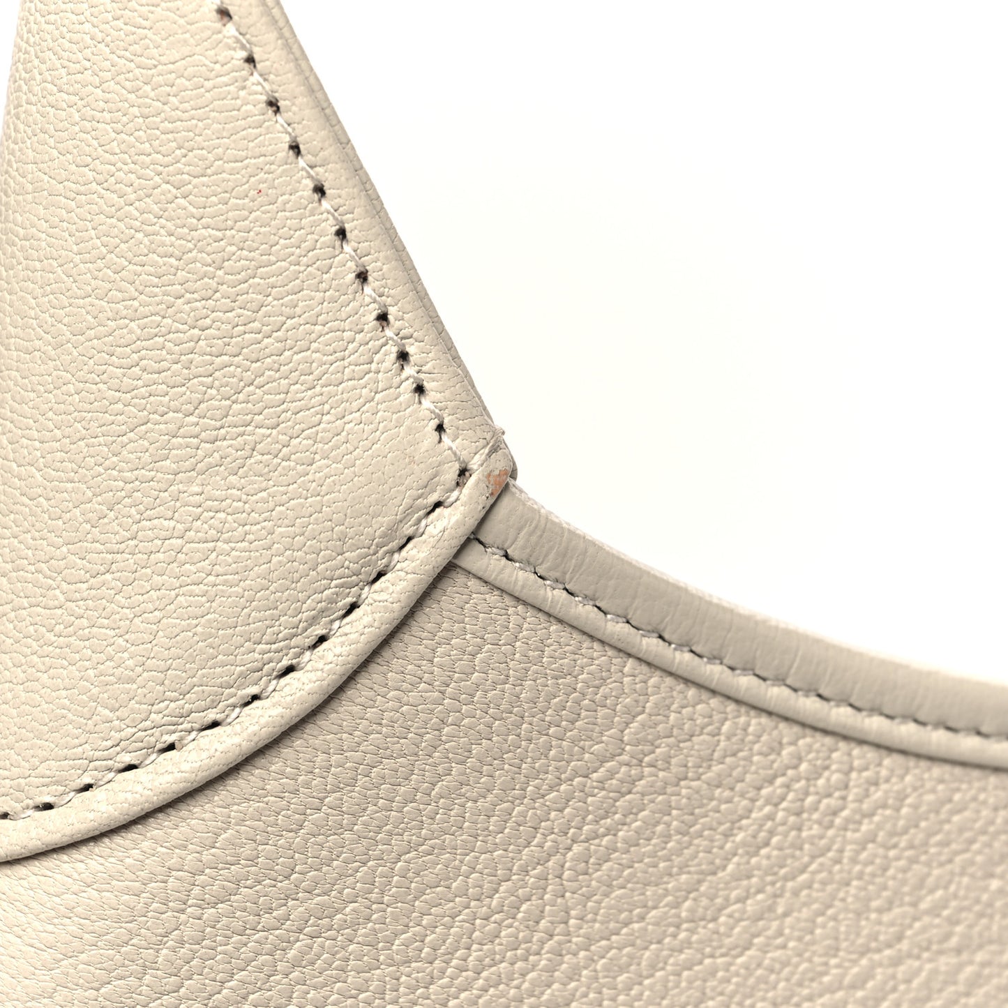 Goatskin Medium Aphrodite Shoulder Bag Mystic White