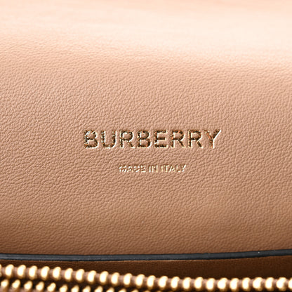 Burberry Grained Calfskin Medium TB Bag Black 6 of 9