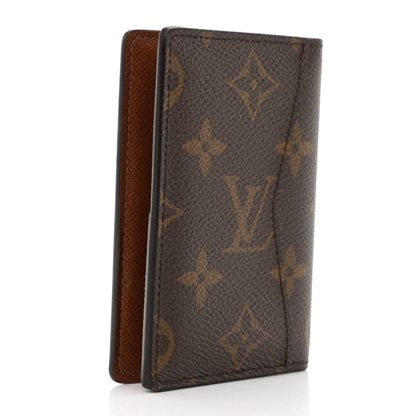 Monogram Pocket Organizer Card Holder NM