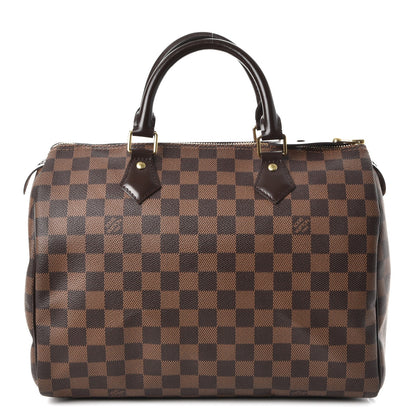 Louis Vuitton Damier Ebene Speedy 30 1 of 8