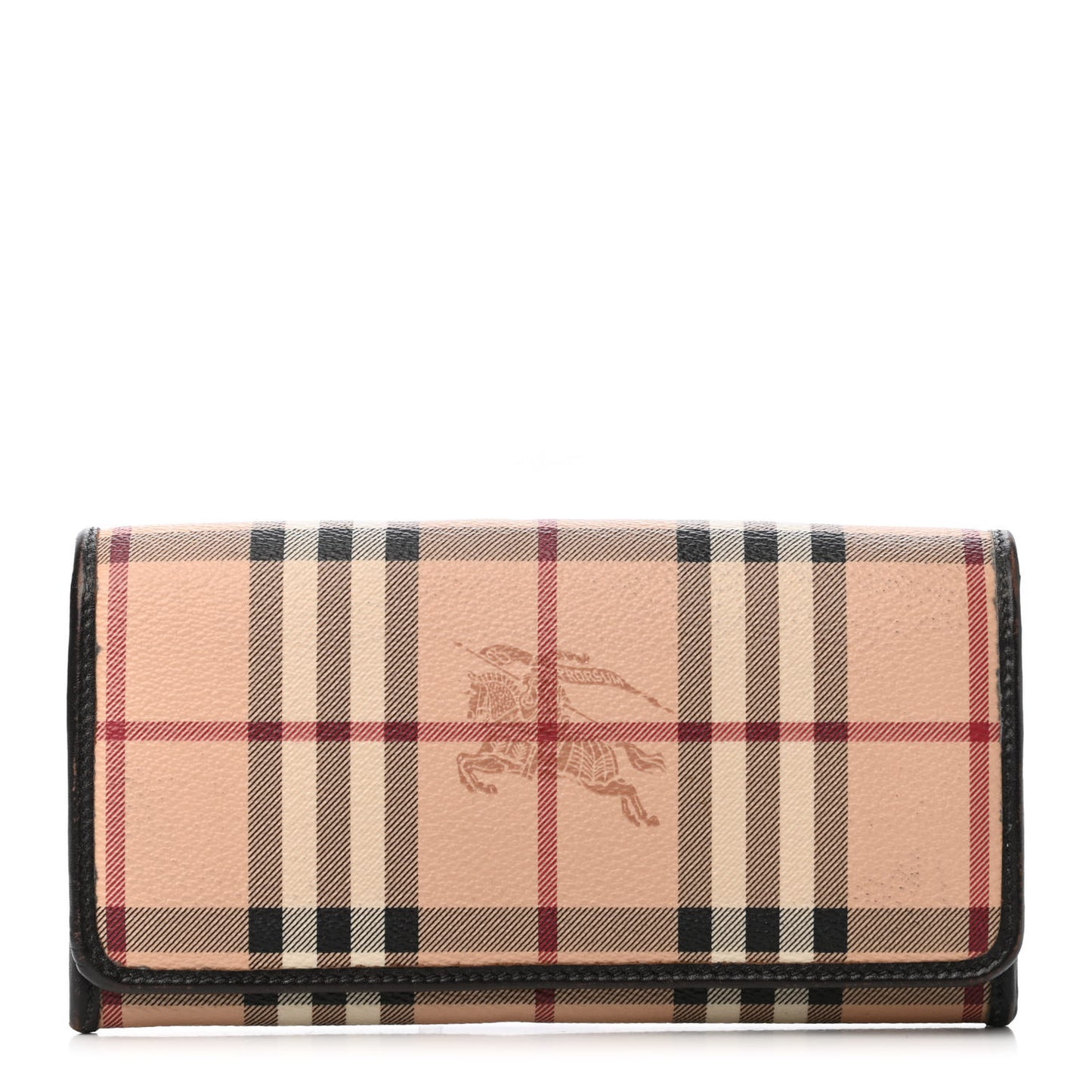 Haymarket Check Penrose Continental Wallet Chocolate