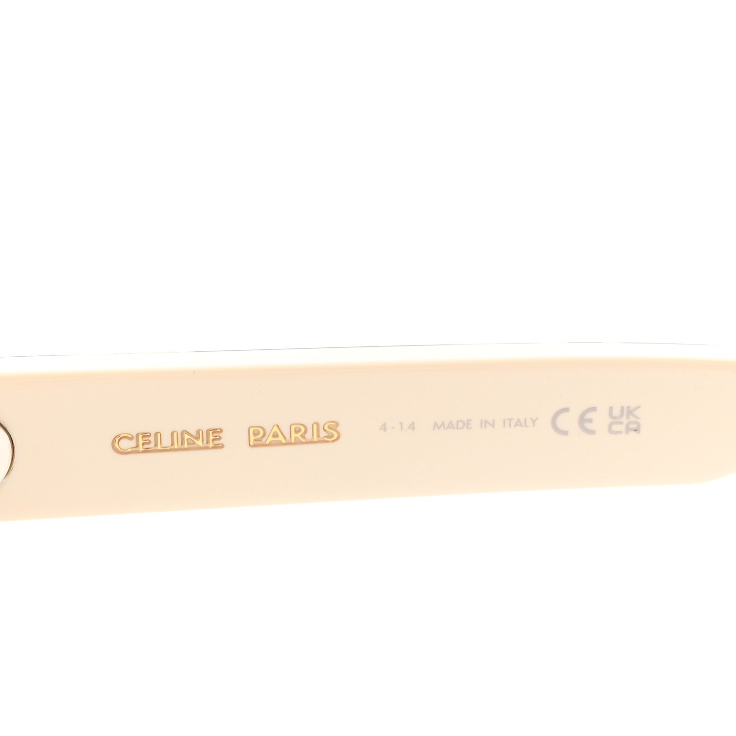 Celine Acetate Triomphe 01 Sunglasses CL 40194U Zebra 5 of 7