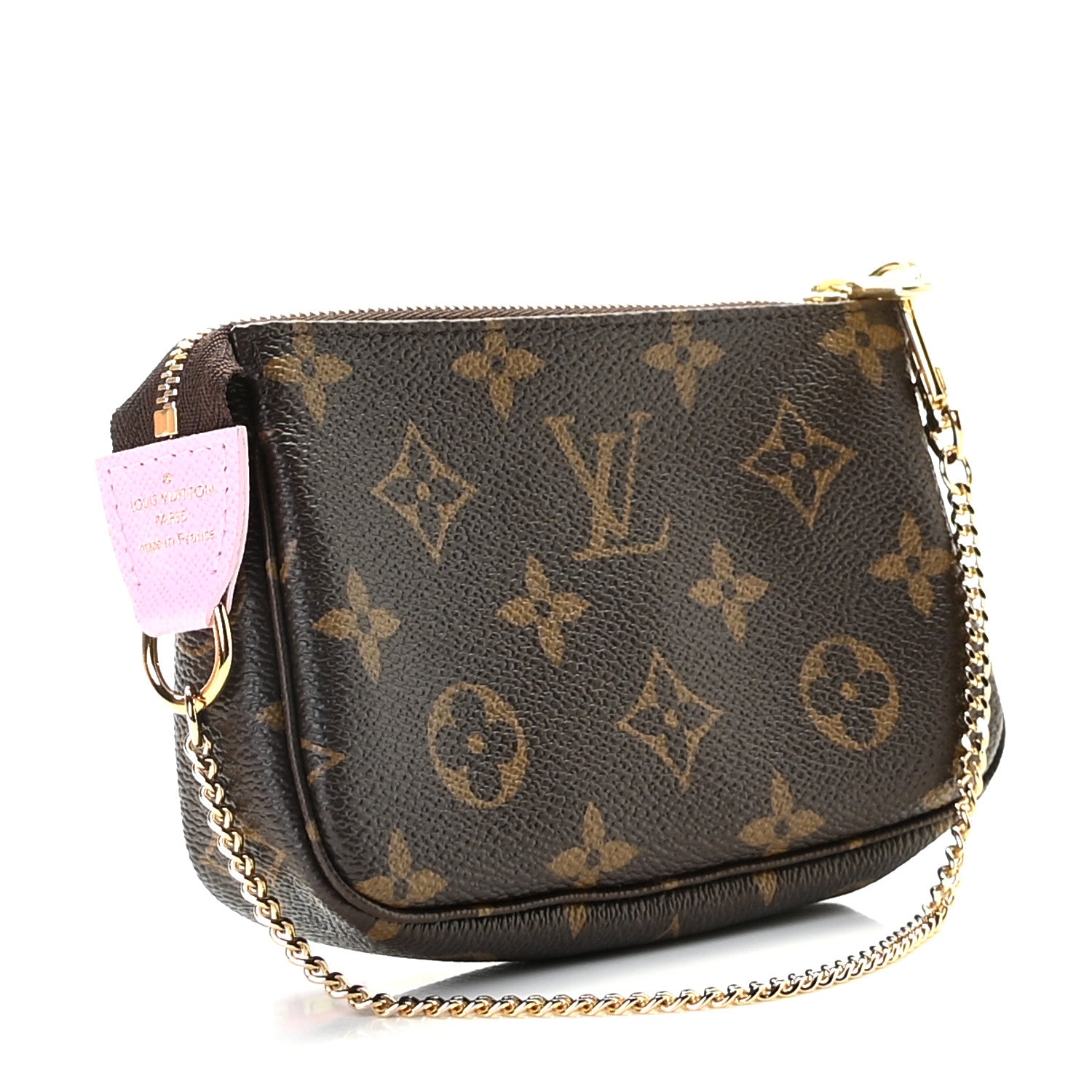 Louis Vuitton Monogram 2021 Christmas Animation Japanese Garden Mini Pochette Accessories Wisteria Pink 3 of 11