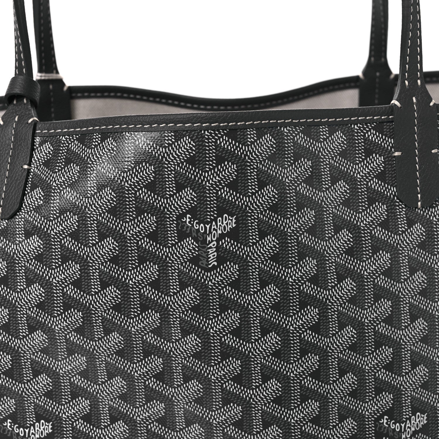 Goyard Goyardine Saint Louis GM Grey 9 of 11
