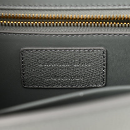 Christian Dior Ultra Matte Grained Calfskin 30 Montaigne Flap Bag Grey 6 of 12