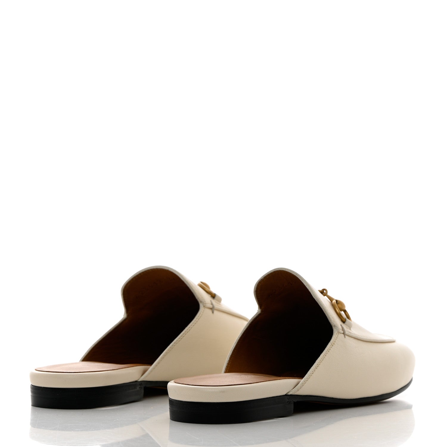 Gucci Malaga Kid Womens Princetown Slippers 36.5 Mystic White 4 of 9