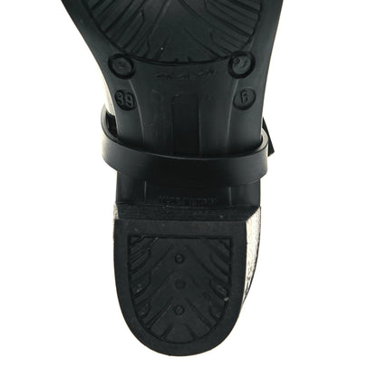 Jimmy Choo PVC Rubber Cheshire Rain Boots 39 Black 9 of 10