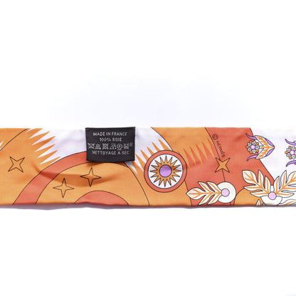 Hermes Silk La Source de Pegase Twilly 2 of 3