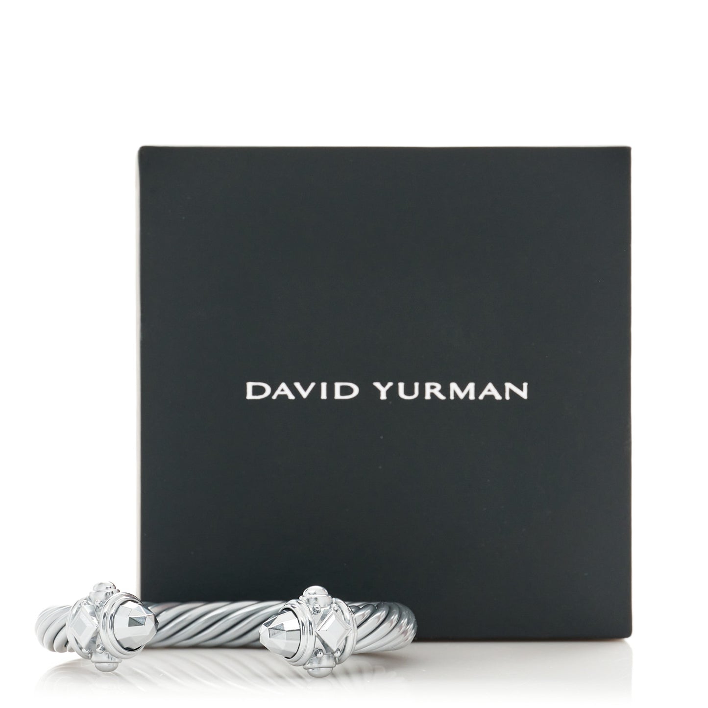 Aluminum 10mm Cable Renaissance Bracelet Grey