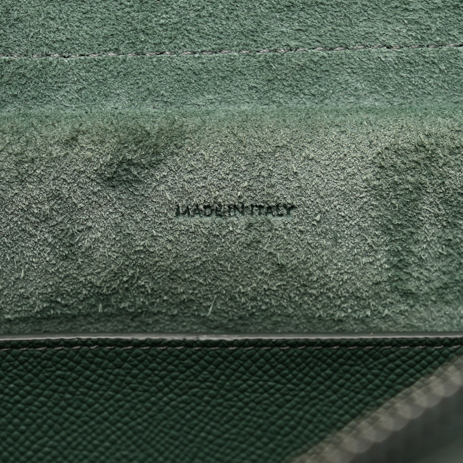 Celine Grained Calfskin Micro Belt Bag Celadon 7 of 9